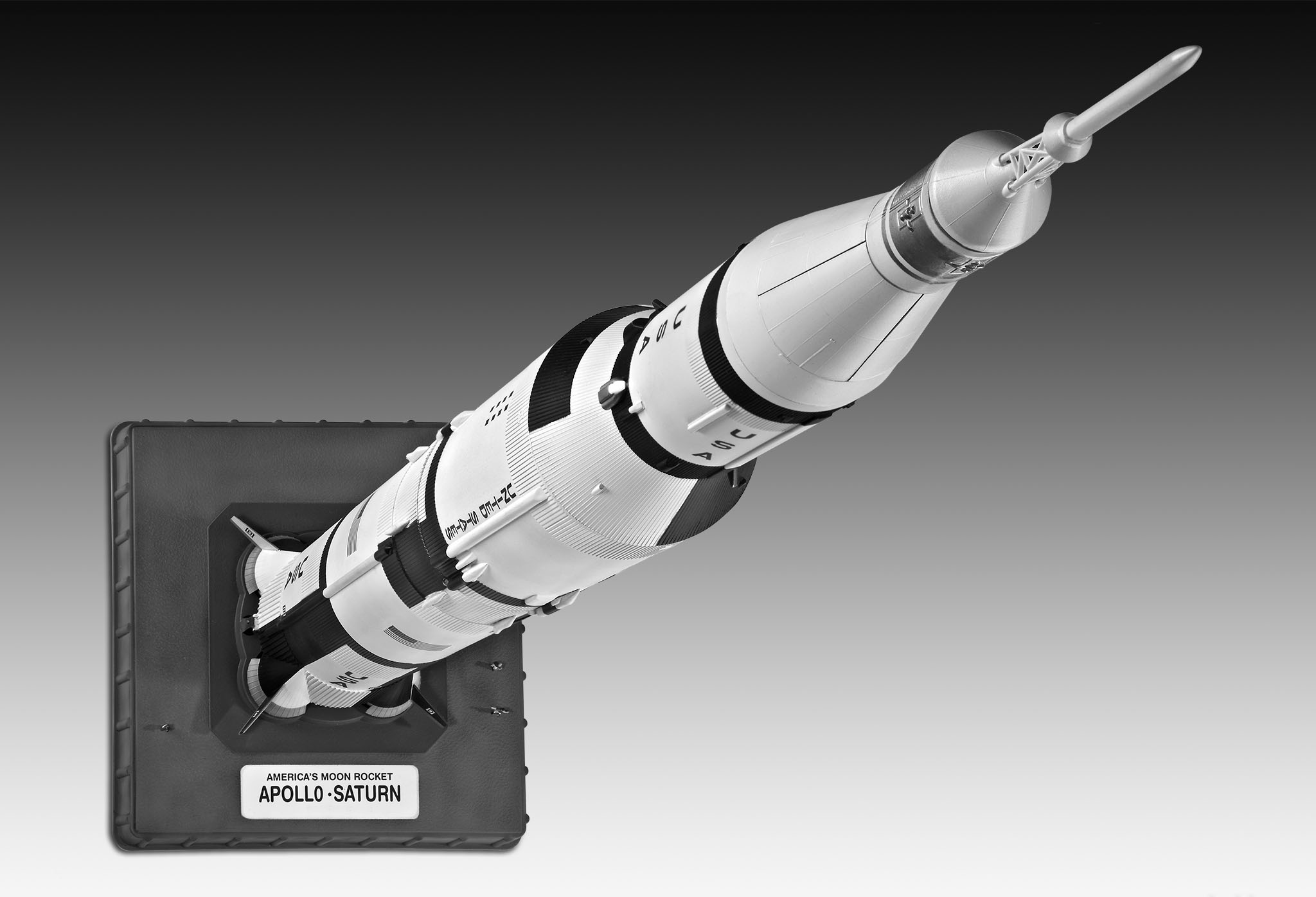 Revell 04909 Apollo Saturn V Modellbausatz Rakete, Waffe