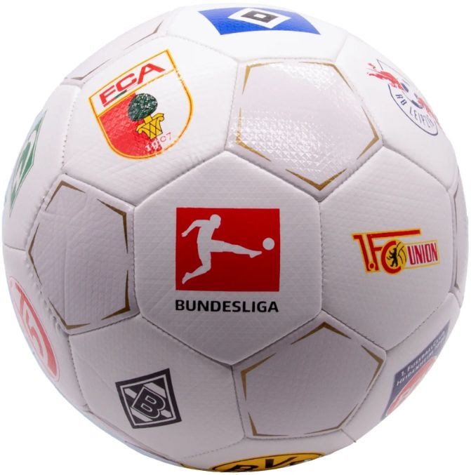 Derbystar Fussball Clublogo, unaufgeblasen - Derbystar Sportartikel GmbH - DERBYSTAR 1900510025 Produktfoto - Derbystar Sportartikel GmbH - Derbystar Fussball Clublogo, unaufgeblasen - Modell DERBYSTAR 1900510025