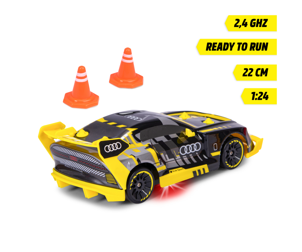 Dickie Toys RC Audi S1 E-Tron Quattro Drift 1:24,RTR