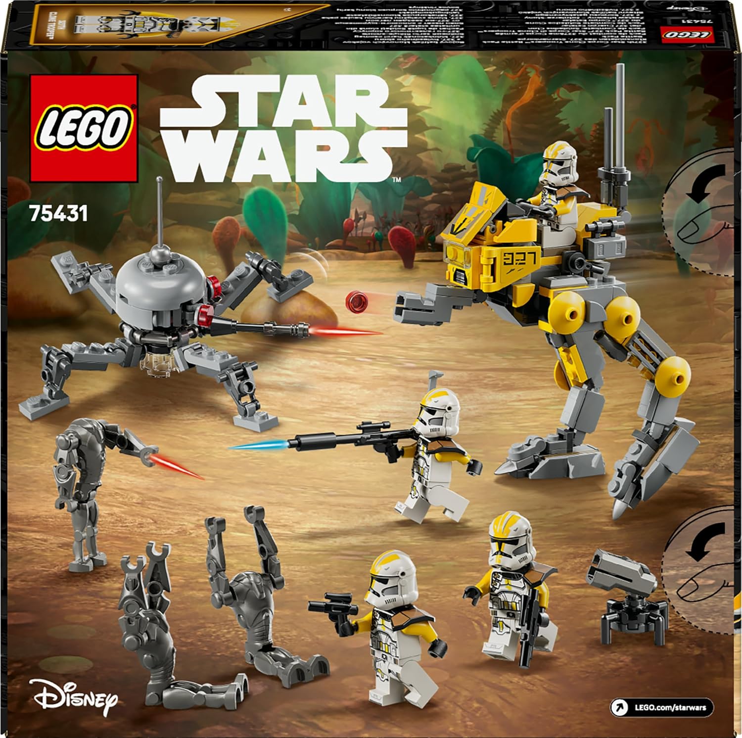 LEGO® Star Wars 75431 Klonsoldaten des 327. Sternenkorps Battle Pack LEGO® Star Wars 75431 Klonsoldaten des 327. Sternenkorps Battle Pack