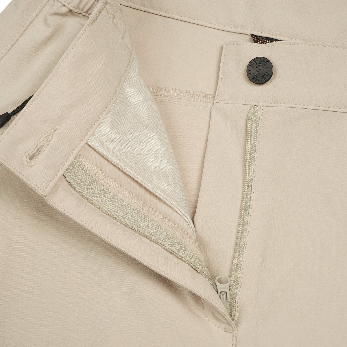 ICEPEAK 954503522I BEAUFORT Outdoor-Shorts Damen Beige Gr. 40