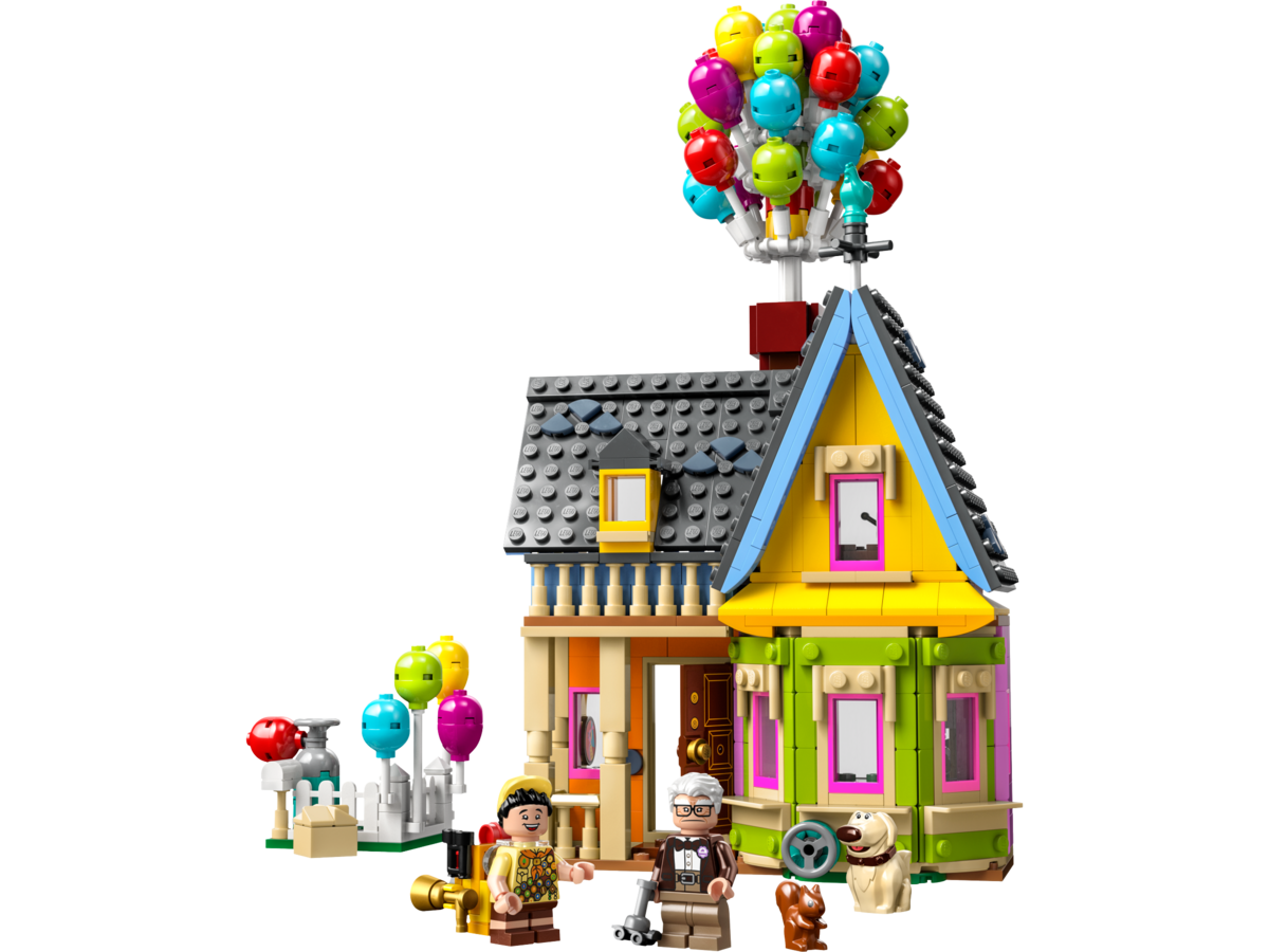 LEGO® Disney Carls Haus aus „Oben“ 43217 Ballon, Essen, Süßigkeiten, Person, Hütte