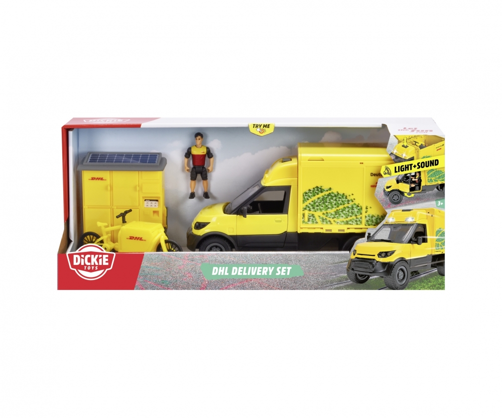 Dickie Toys DHL Delivery Set (203747020)