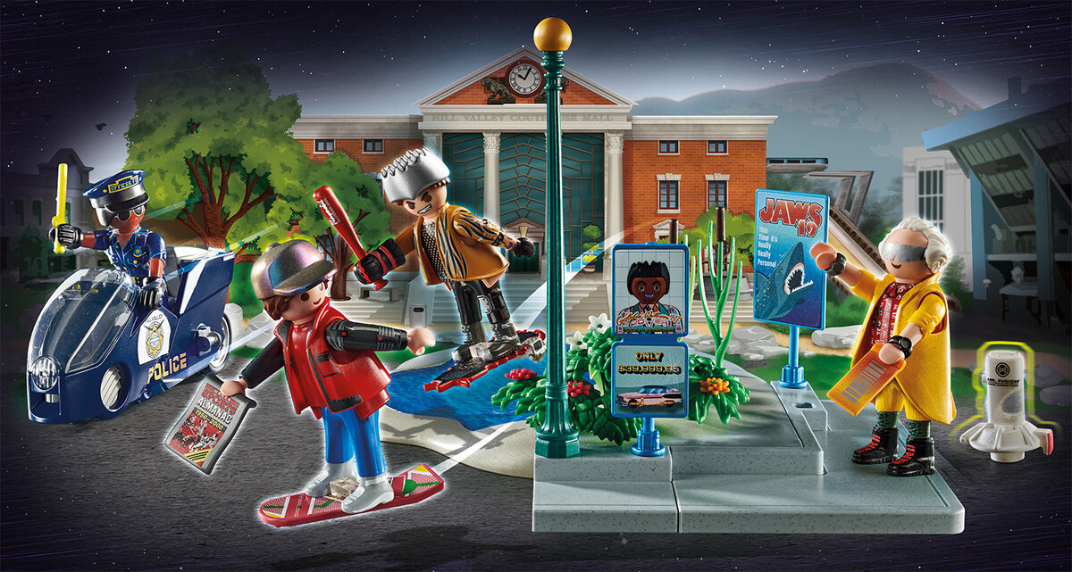 PLAYMOBIL 70634 Back to the Future Part II Verfolgung mit Hoverboard Person