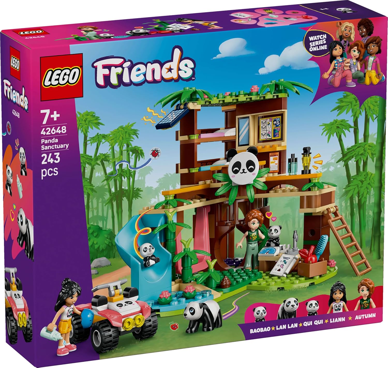 LEGO® Friends 42648 Panda Pflegestation Person