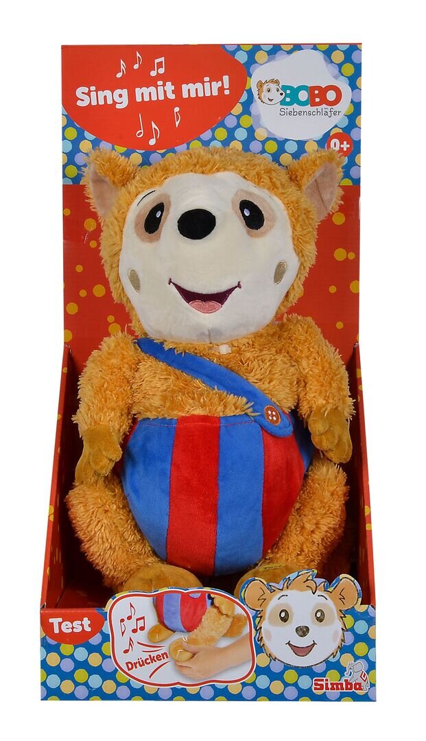 Bobo Siebenschläfer, sing mit mir Plüsch, Spielzeug, Teddybär
