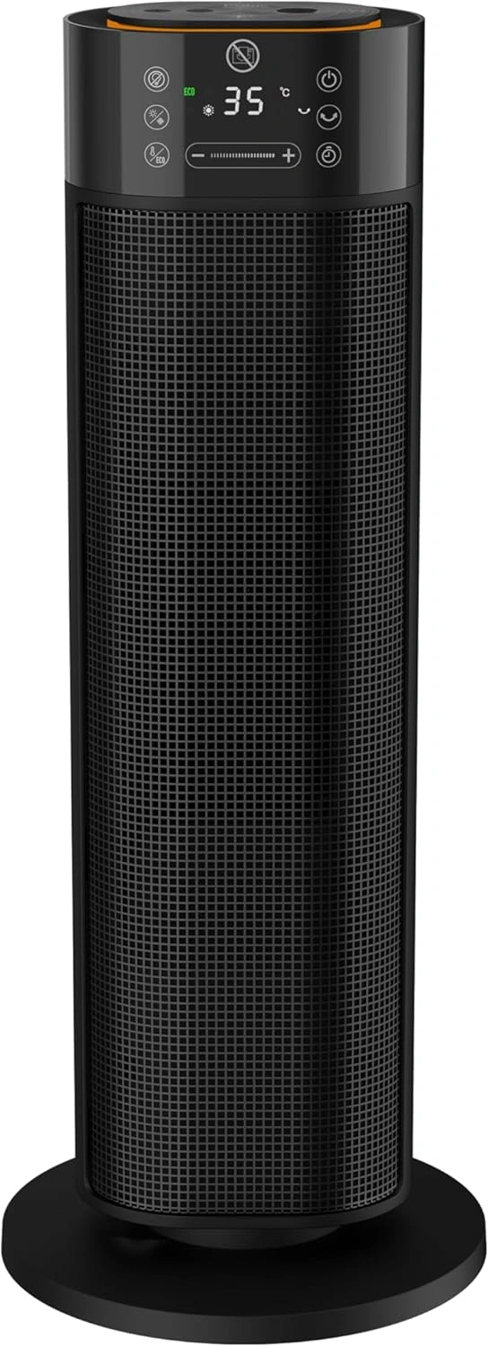 FAKIR Premium HT 1000 Tower Heizlüfter – 2000 W Heizleistung mit Luftbefeuchter, Fernbedienung, Schwarz FAKIR Premium HT 1000 Tower Heizlüfter – 2000 W Heizleistung mit Luftbefeuchter, Fernbedienung, Schwarz