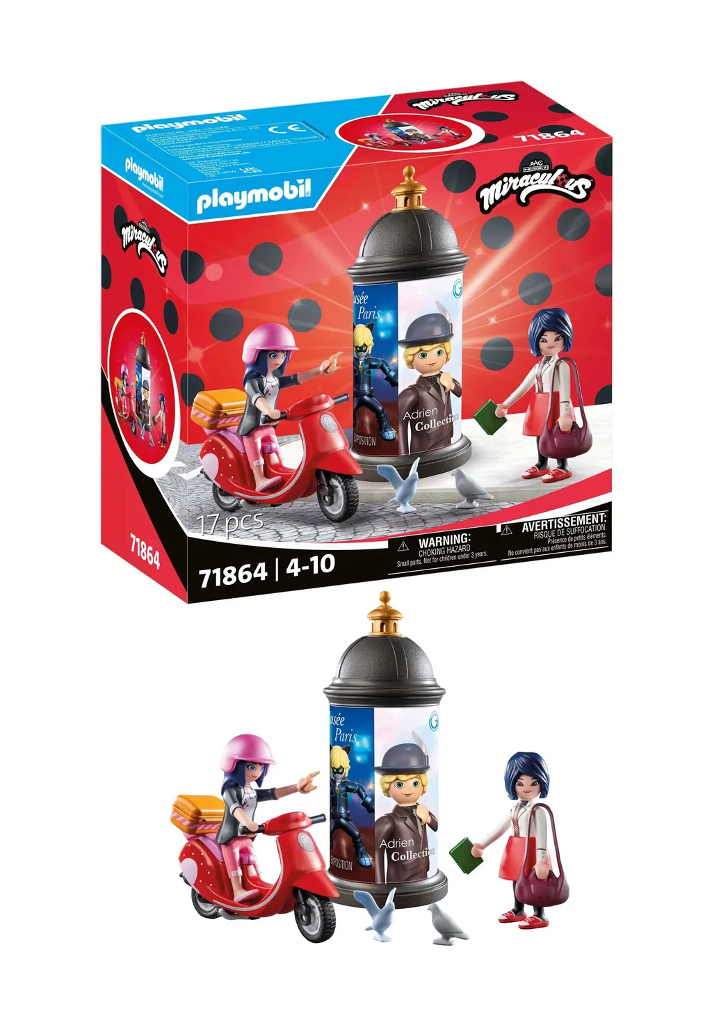 PLAYMOBIL 71864 Miraculous - Rollerfahrt PLAYMOBIL 71864 Miraculous - Rollerfahrt