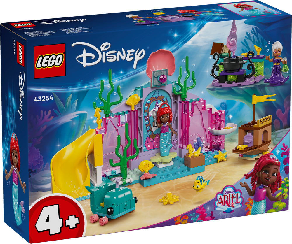 LEGO 43254 Disney Princess Arielles Kristallhöhle LEGO, 43254, Disney, Princess, Arielles, Kristallhöhle, Spielbereich, Puppe, Person, Drinnen, Gesicht