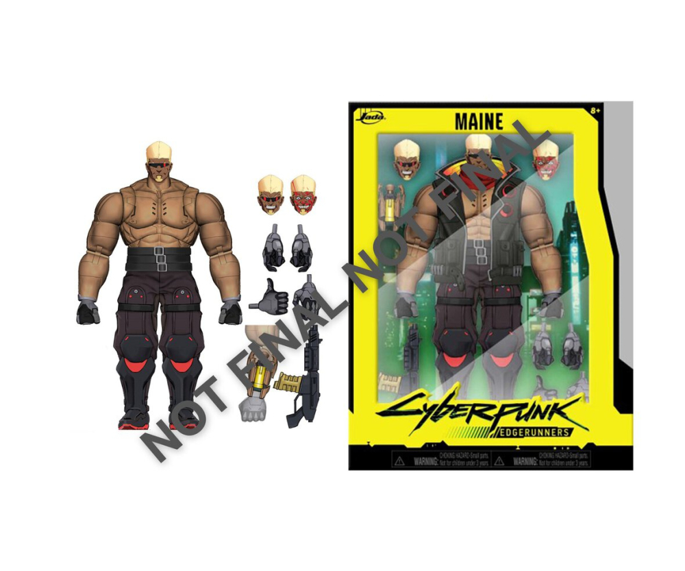 Jada Cyberpunk Edgerunners Maine 7" Figure
