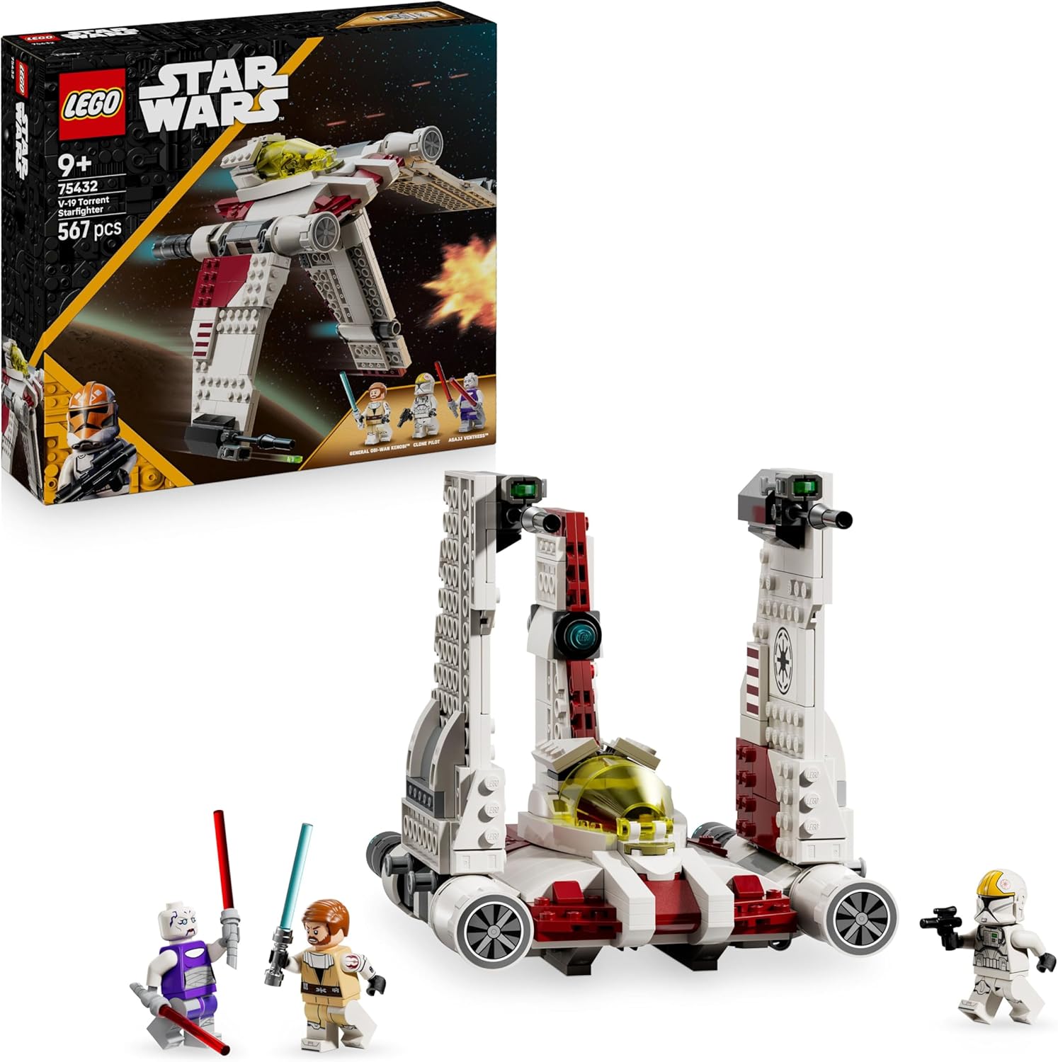 LEGO, Star, Wars, 75432, SW, V-19, Torrent-Sternjäger LEGO Star Wars 75432 SW V-19 Torrent-Sternjäger