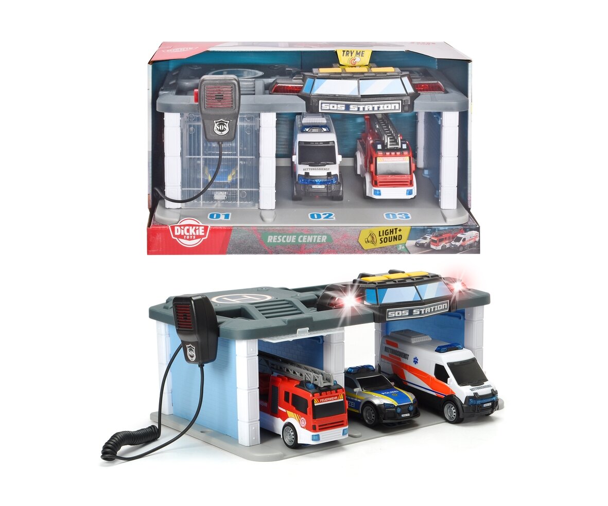 Dickie Toys Rescue Center 203716015 Dickie, Toys, Rescue, Center, 203716015