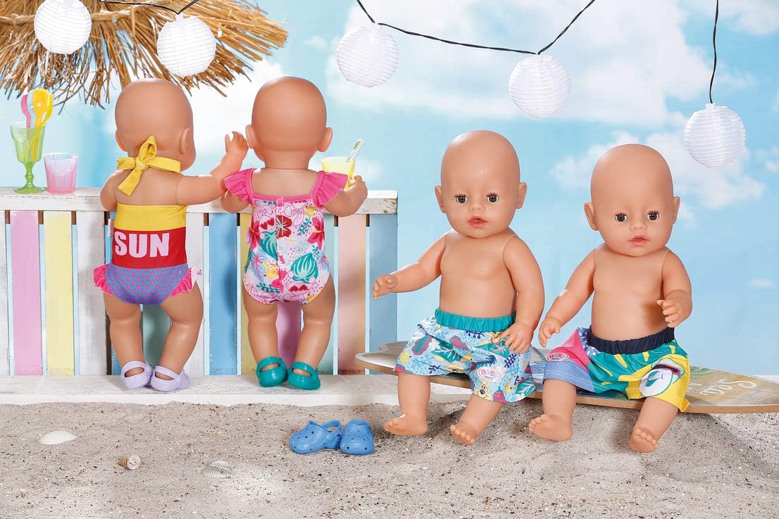 BABY born® Holiday Badeshorts, sort.