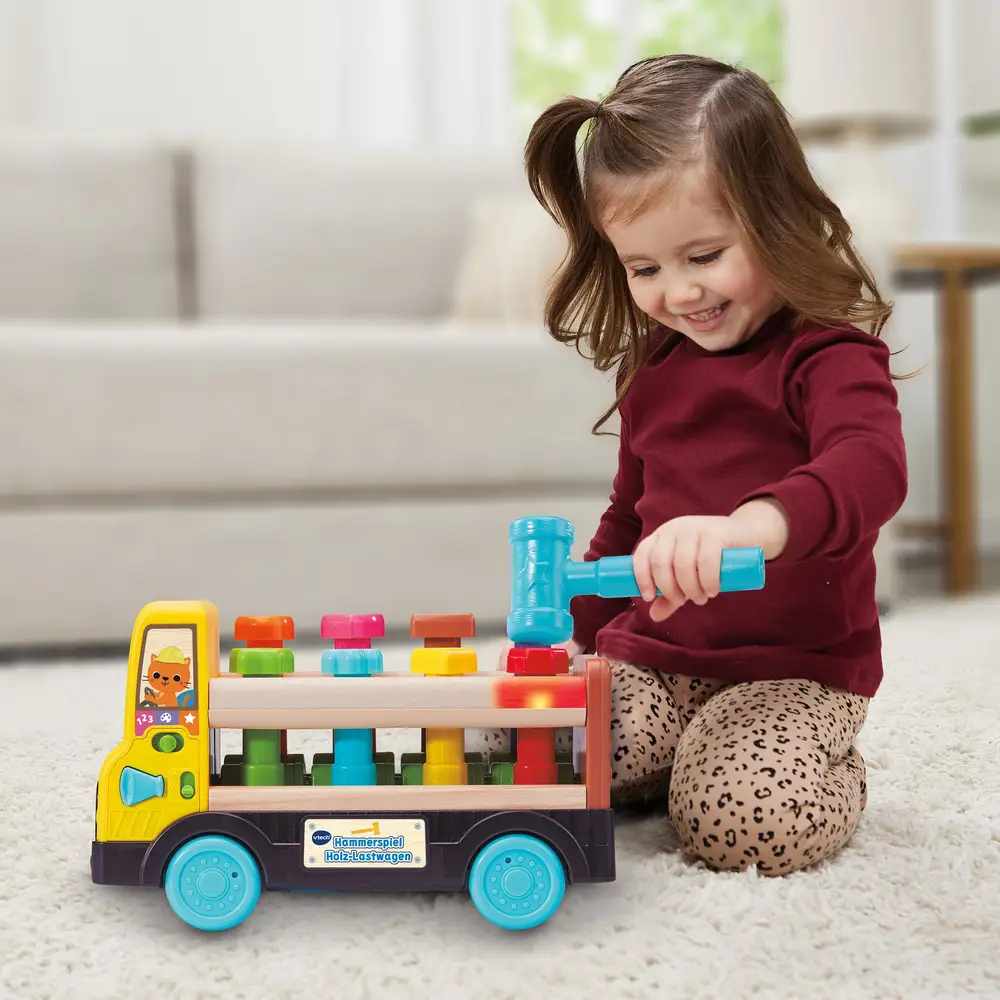 VTech Hammerspiel Holz-Lastwagen VTech Hammerspiel Holz-Lastwagen