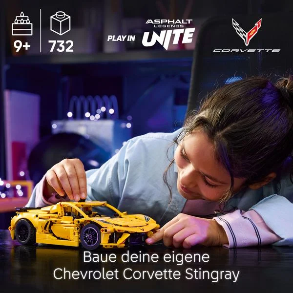 LEGO® Technic 42205 Technic Chevrolet Corvette Stingray LEGO® Technic 42205 Technic Chevrolet Corvette Stingray
