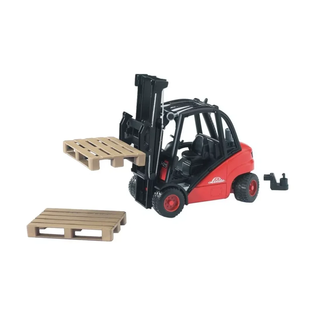 Bruder 02511 Linde Gabelstapler H30D Mit 2 Paletten Bruder, 02511, Linde, Gabelstapler, H30D, Mit, 2, Paletten