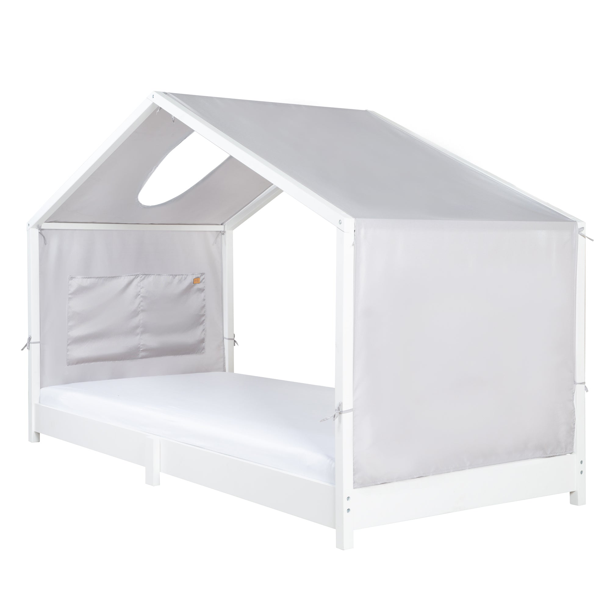 Roba 0286 Hausbettbezug neutral 90 x 200 cm grau – Bettenzubehör - Produktbild 8