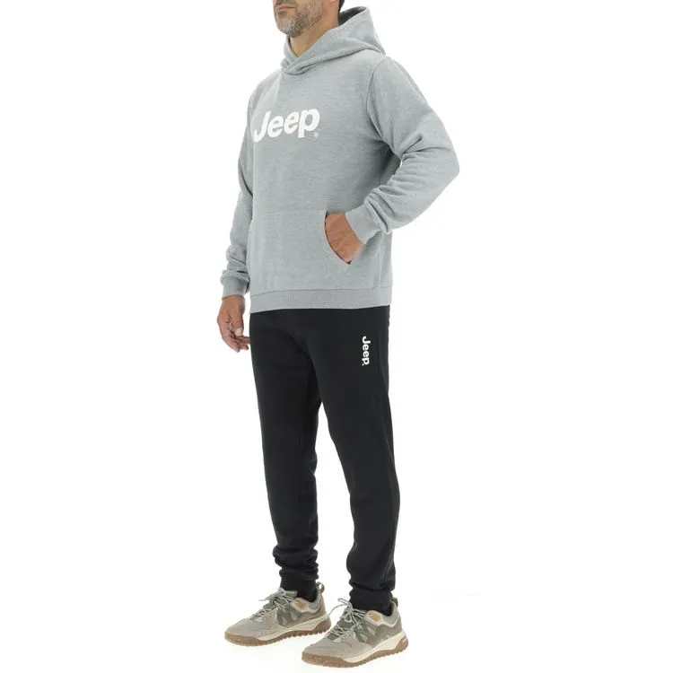 JEEP Herren Jogginghose O103215BK - Schwarz mit Seitentaschen und Jeep-Logo GR. XXL JEEP Herren Jogginghose O103215BK - Schwarz mit Seitentaschen und Jeep-Logo GR. XXL