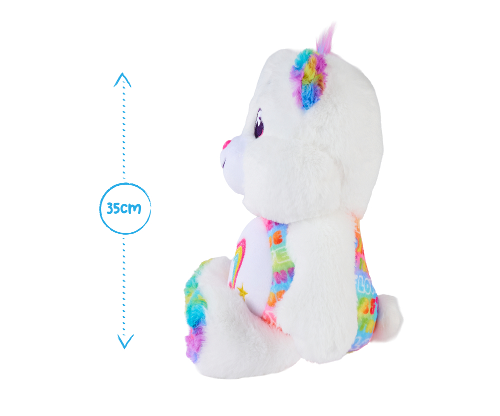 Simba Care Bears - True Friend Bear, 35cm Simba Care Bears - True Friend Bear, 35cm