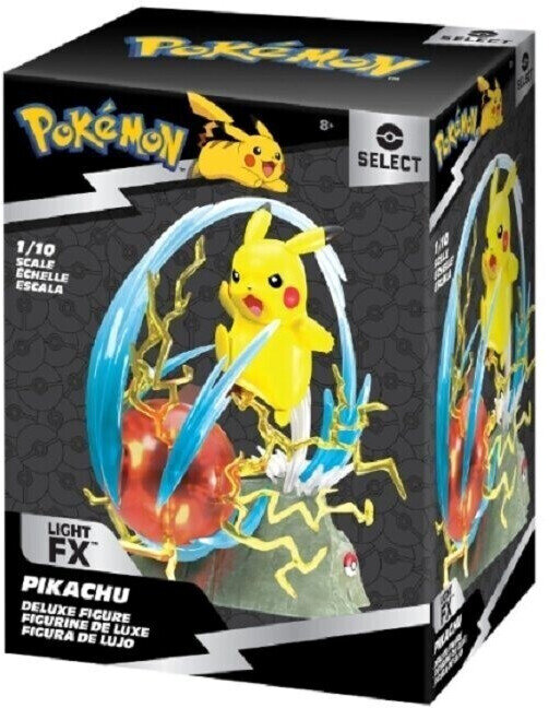 Pokemon, 996493, Pokemon, Select, Deluxe, Pikachu, Light, FX, 33, cm