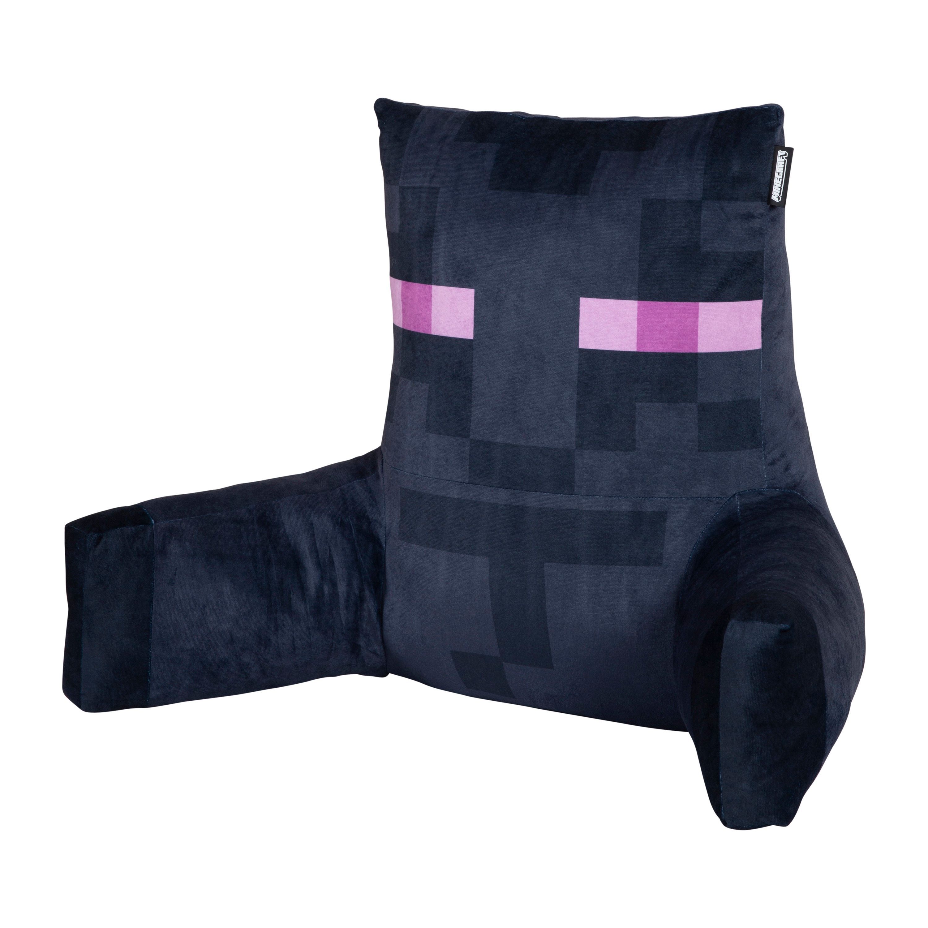 Roba 687137MC Relax- und Lesekissen 'Minecraft' Enderman - Samt mit Handytasche - Bild 2 Roba 687137MC Relax- und Lesekissen 'Minecraft' Enderman - Samt mit Handytasche - Produktbild 2
