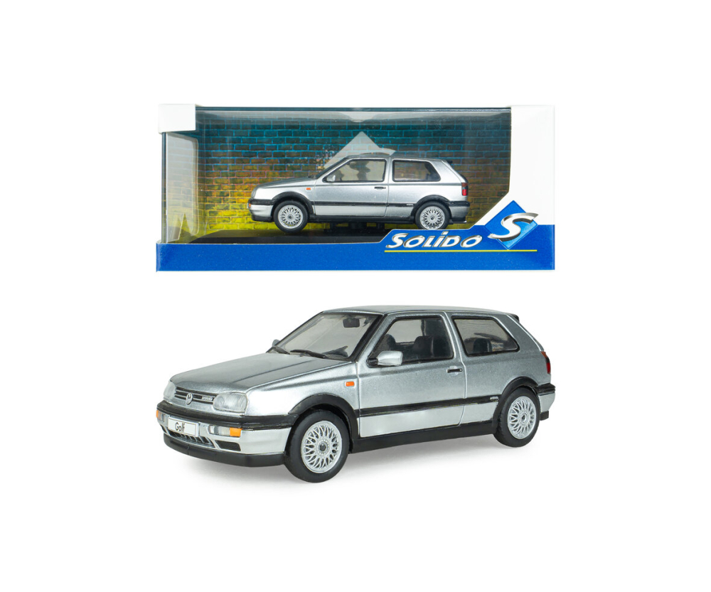 Solido 1:43 VW Golf III silber 1994