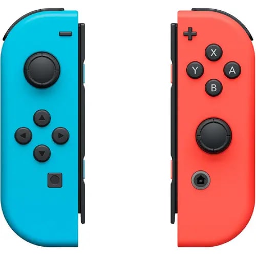 Detailansicht Joy-Con Neon-Rot Neon-Blau