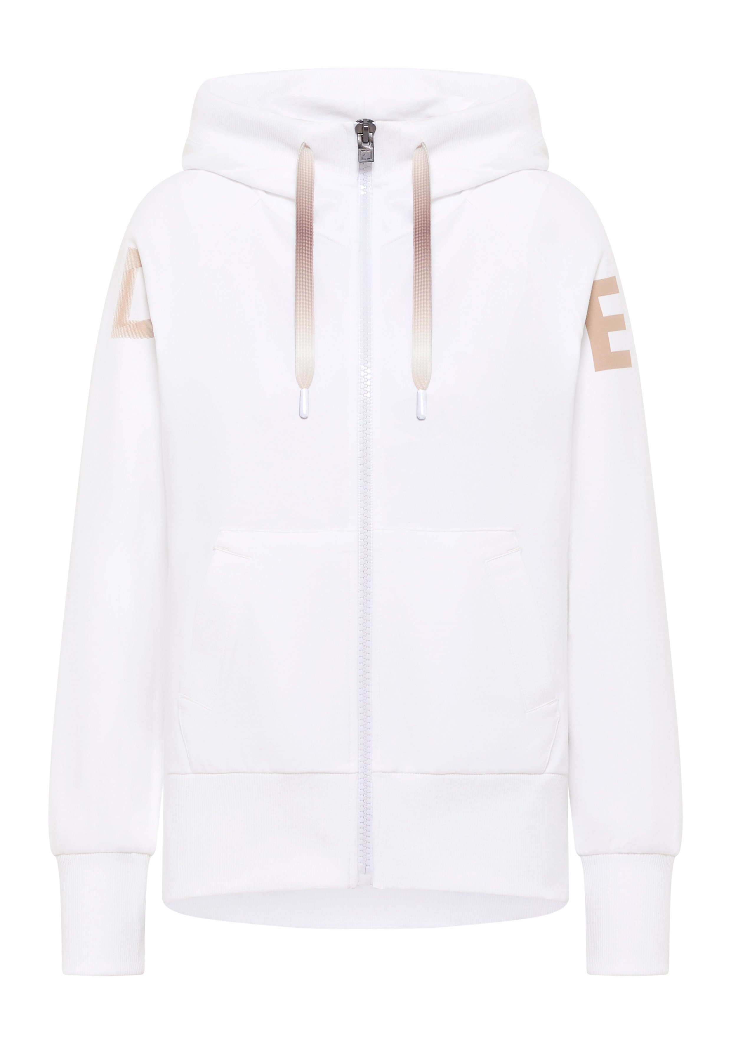 ELBSAND SWEATJACKE, KALA, WEIß von Elbsand bei Conquest. Artikel ELB 70909/111016.