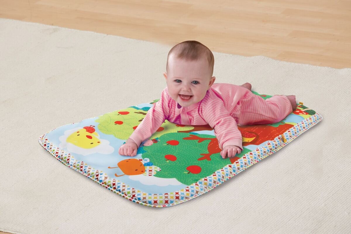 VTech Musik-Spieldecke Baby Spieldecke mit Klavier & Liedern, ab Geburt VTech Musik-Spieldecke mit Spielbogen, abnehmbaren Tieren, Klaviertasten, 6 gesungenen Liedern, 20 Melodien, kindersicherem Batteriefach und Abschaltautomatik, ab 0 Monaten,