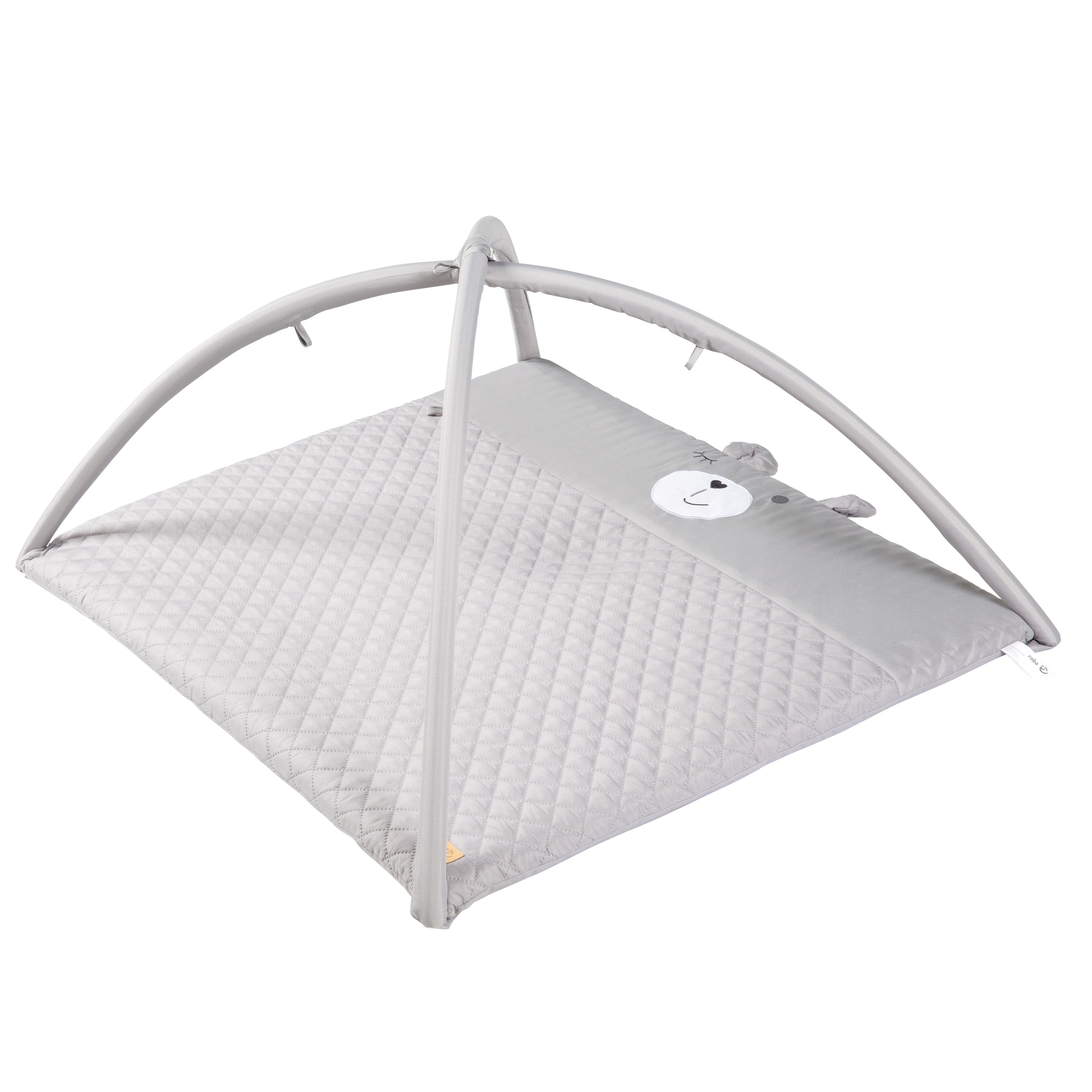Roba 307075V230 Krabbeldecke mit Spielbogen grau – Krabbeldecken - Bild 4 Roba 307075V230 Krabbeldecke mit Spielbogen grau – Krabbeldecken - Produktbild 4