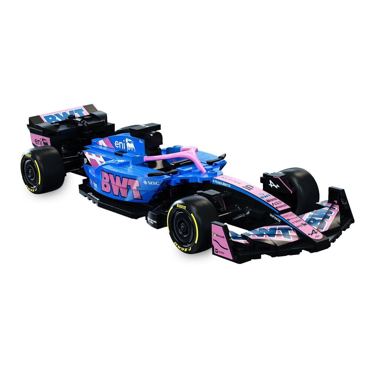 JAMARA CaDA BWT Alpine Formula One™ Team A525 1:24 blau Bricks ab 8 Jahren