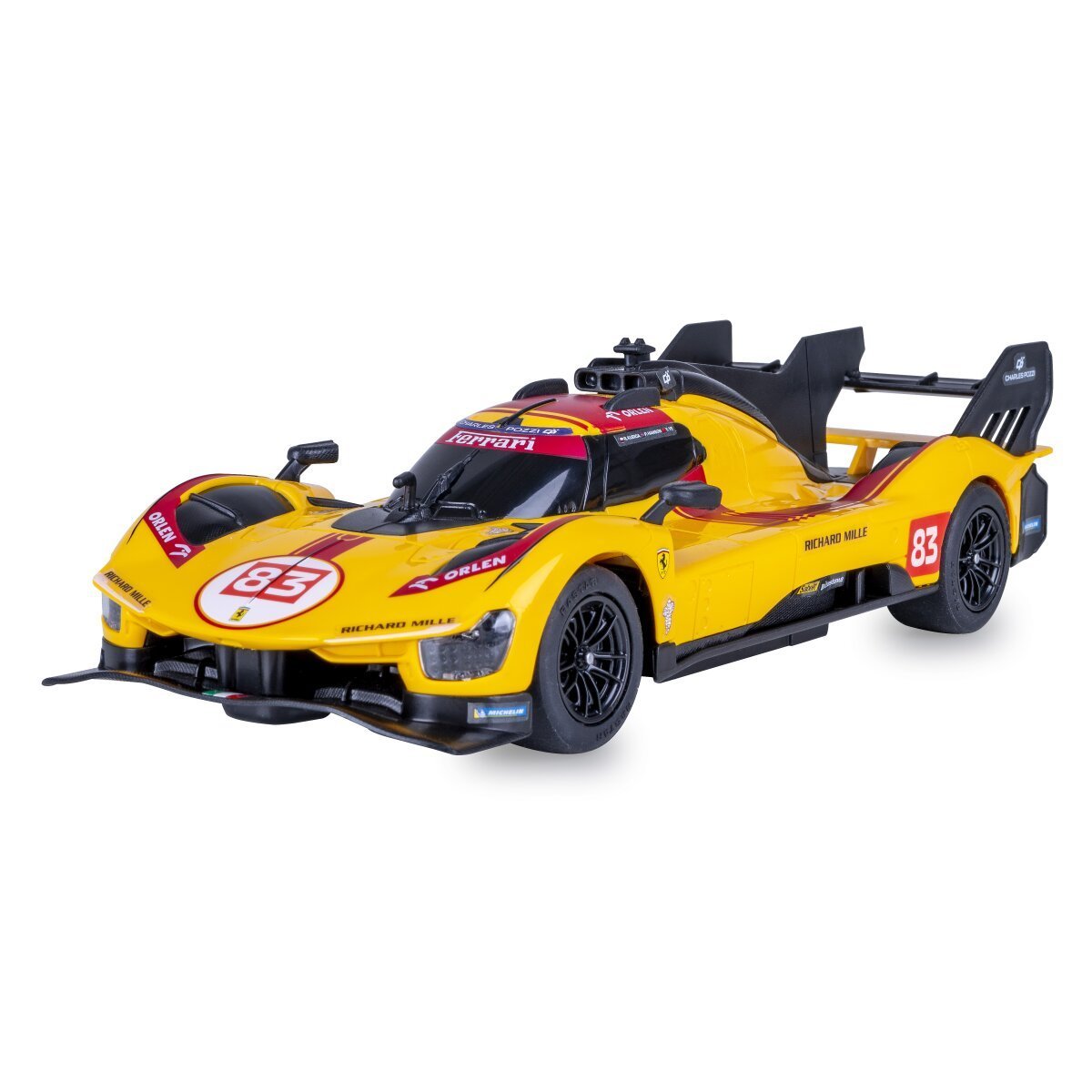 JAMARA Ferrari 499P-N83 1:24 gelb 2,4GHz ab 6 Jahren JAMARA Ferrari 499P-N83 1:24 gelb 2,4GHz ab 6 Jahren