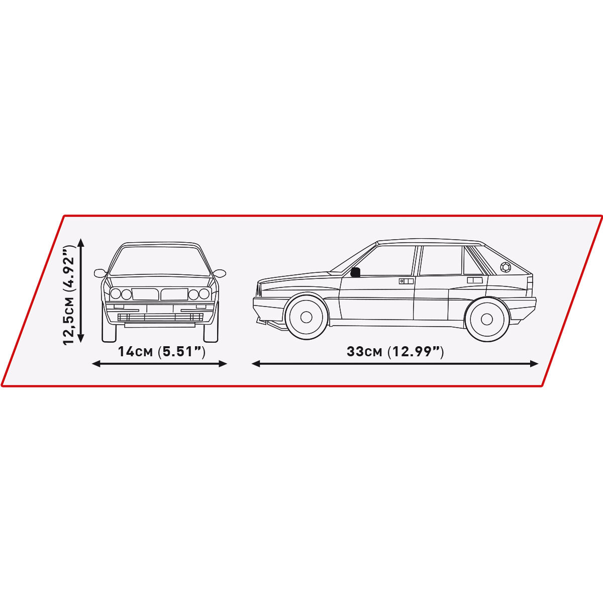 COBI 24356 - LANCIA DELTA HF Integrale EVO Executi - Bild 12 COBI 24356 - LANCIA DELTA HF Integrale EVO Executi - Bild 12