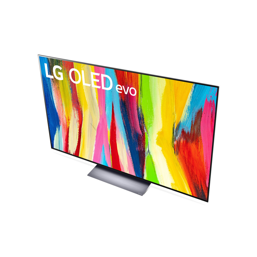 LG OLED 65 C27LA (Flat, 65 Zoll / 164 cm, UHD 4K, SMART TV, webOS 22 mit LG ThinQ) Computerausrüstung, Überwachen, Bildschirm, FERNSEHER