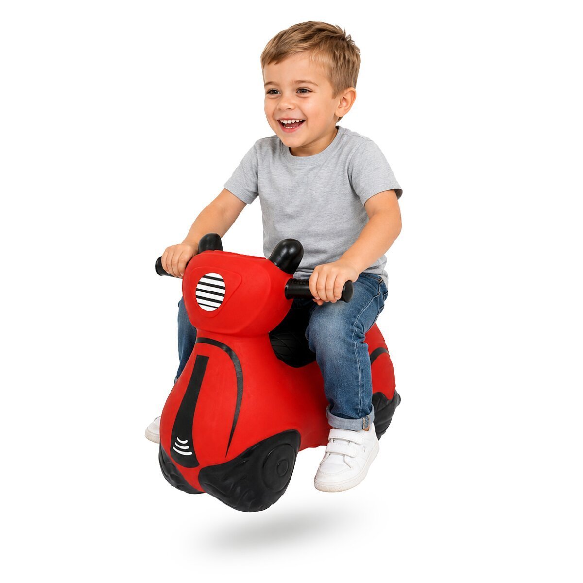 JAMARA Hüpfroller HoppyDoo rot mit Pumpe ab 12 Monaten JAMARA Hüpfroller HoppyDoo rot mit Pumpe ab 12 Monaten