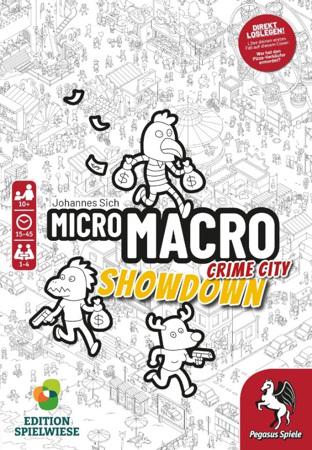 MicroMacro:, Crime, City, 4, Showdown, Aufkleber, Person, Grafiken, Aufkleber, Person, Grafiken