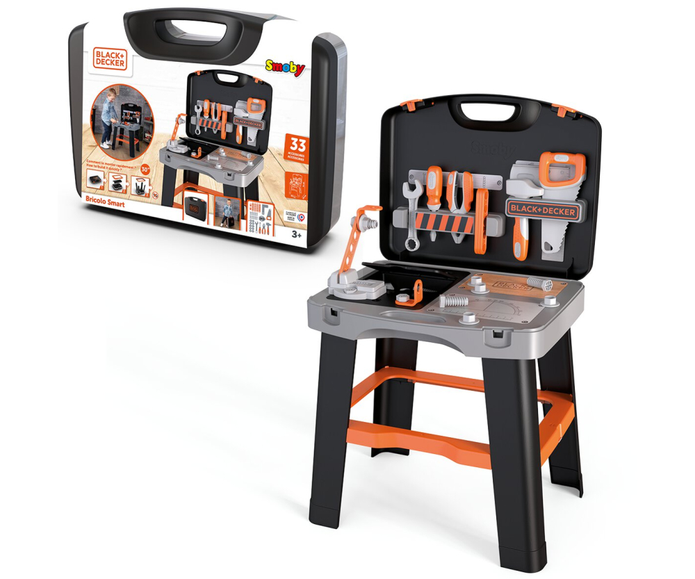 Smoby Smoby Black+Decker Werkbank im Koffer
