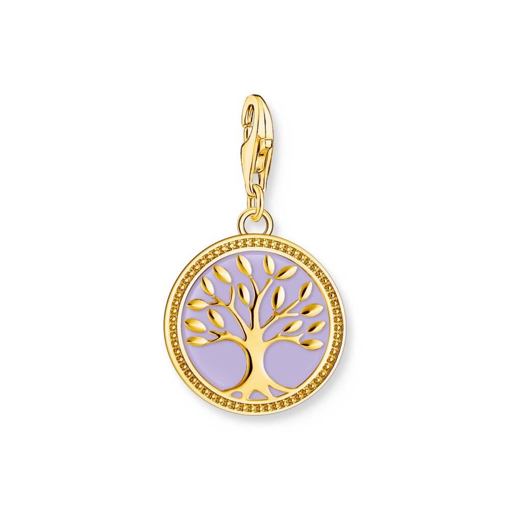 Thomas, Sabo, Anhänger, Charm-Club, Lebensbaum, 2035-427-13, Zubehor, Anhänger, Gold, Schmuck, Medaillon