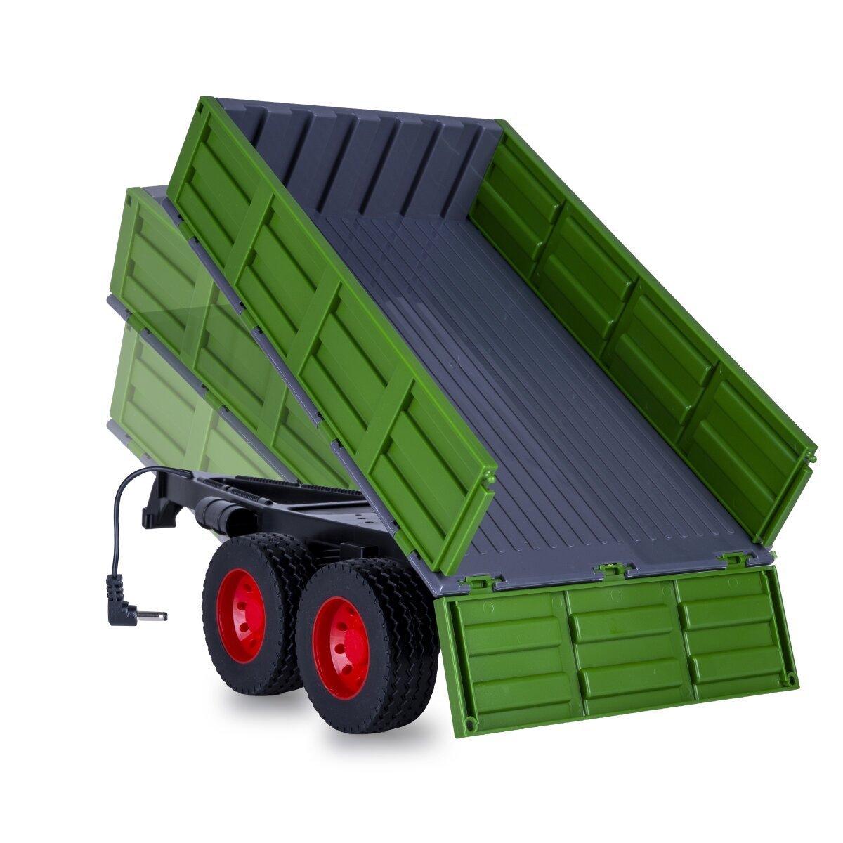 JAMARA Kipper dunkel grün für RC-Traktor 1:16 ab 6 Jahren
