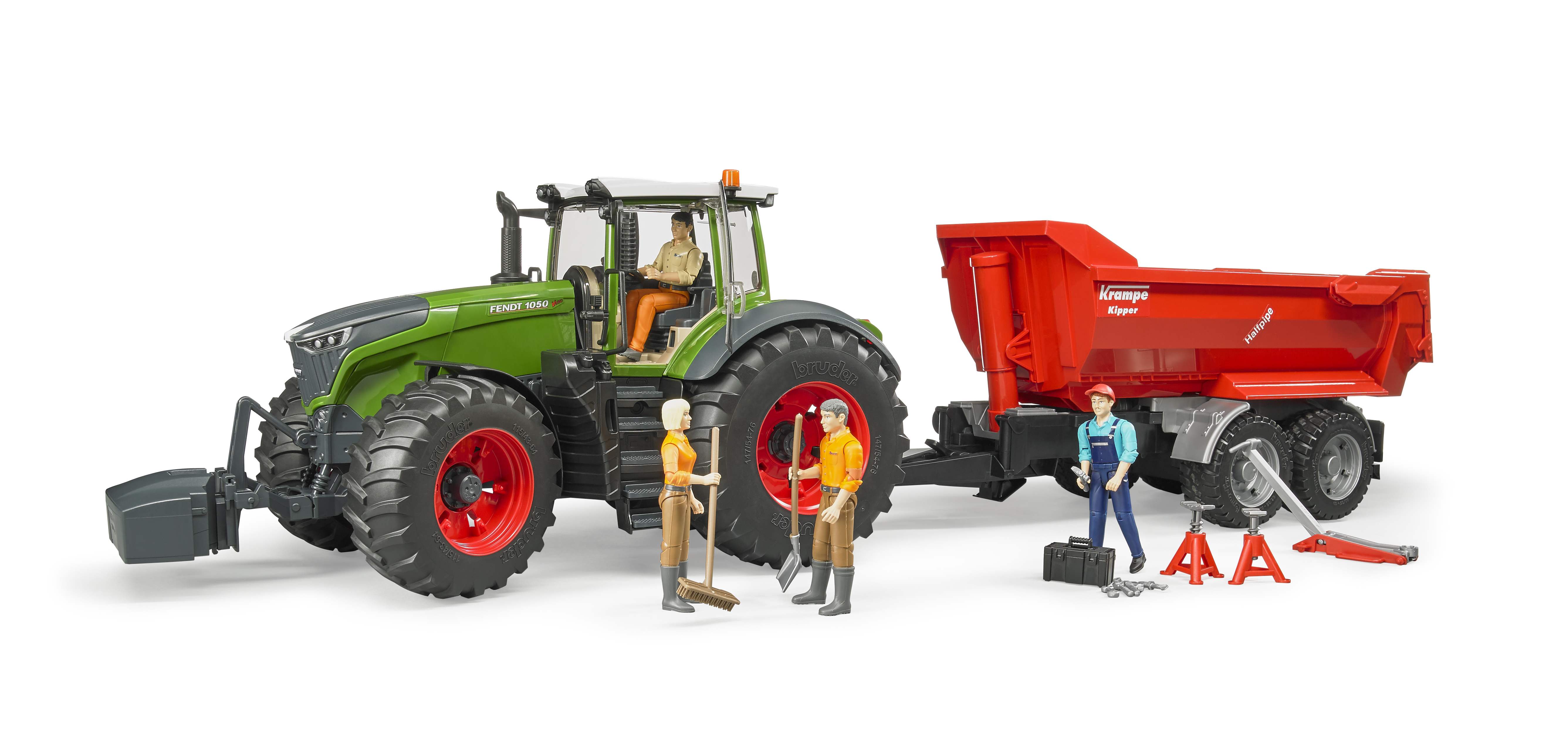 BRUDER 04041 - Fendt 1050 Vario mit Mechaniker und Werkstattausstattung - Bild 4 BRUDER 04041 - Fendt 1050 Vario mit Mechaniker und Werkstattausstattung - Bild 4