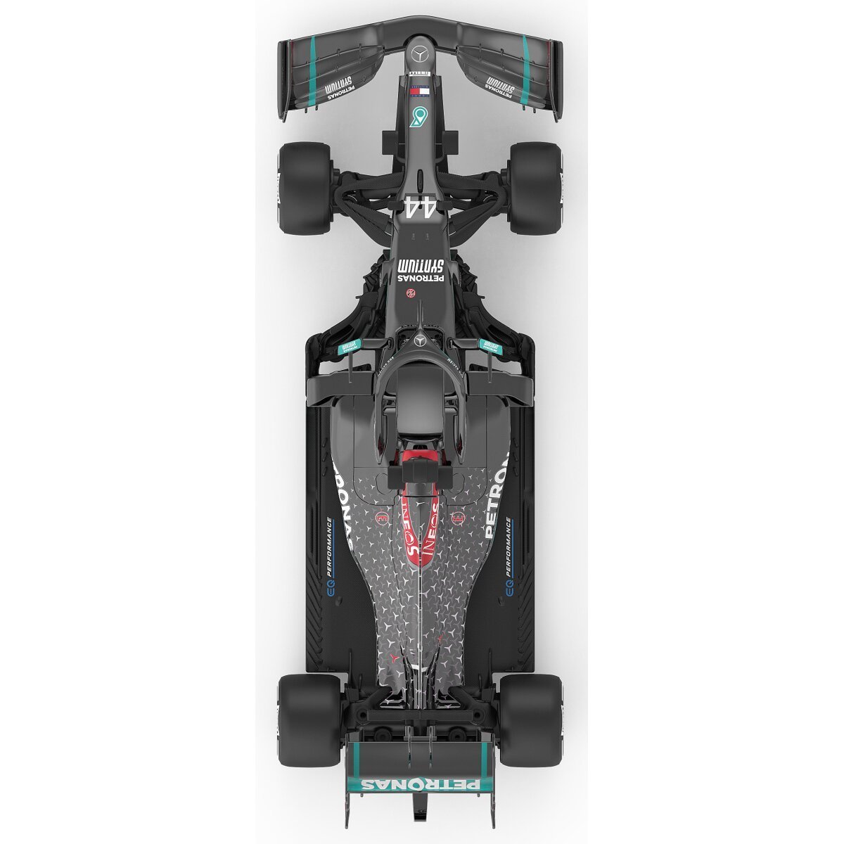 JAMARA Mercedes-AMG F1 W11 EQ Performance 1:18 schwarz 2,4GHz ab 6 Jahren