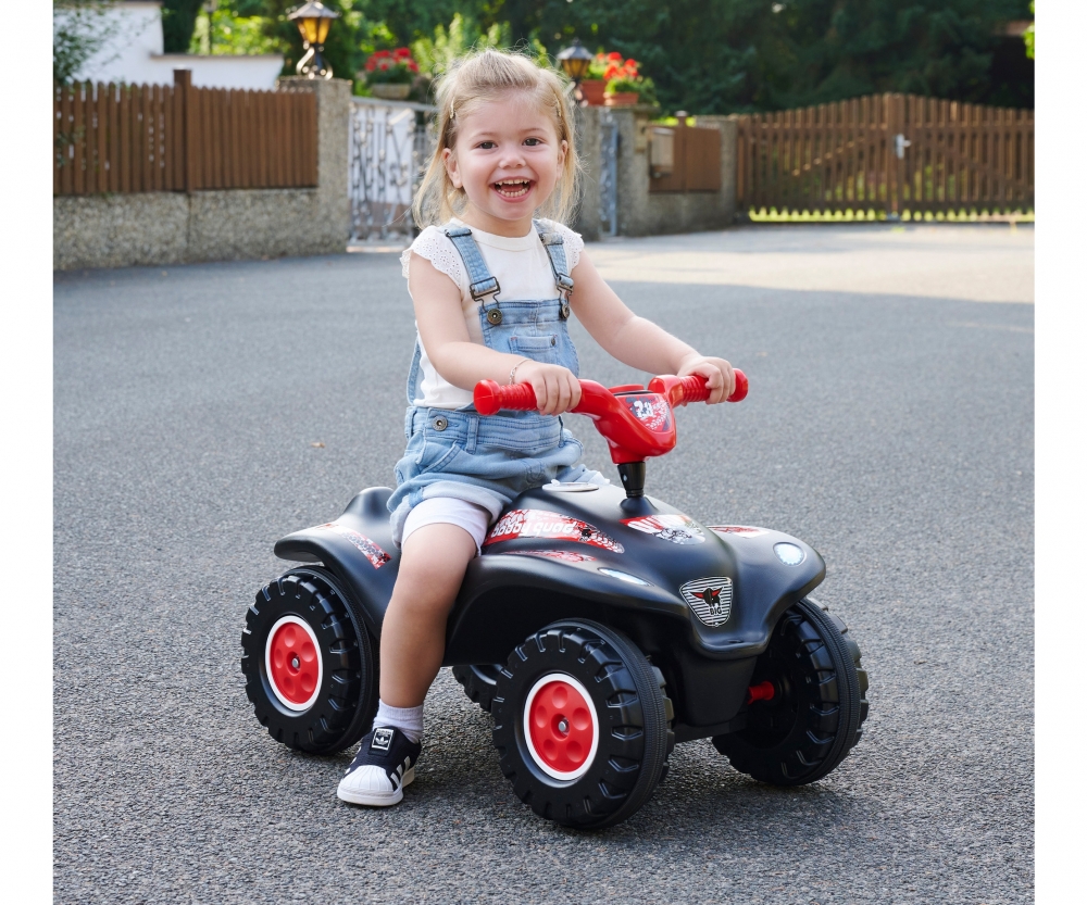 BIG Bobby Car Quad Racing Rot 800056413