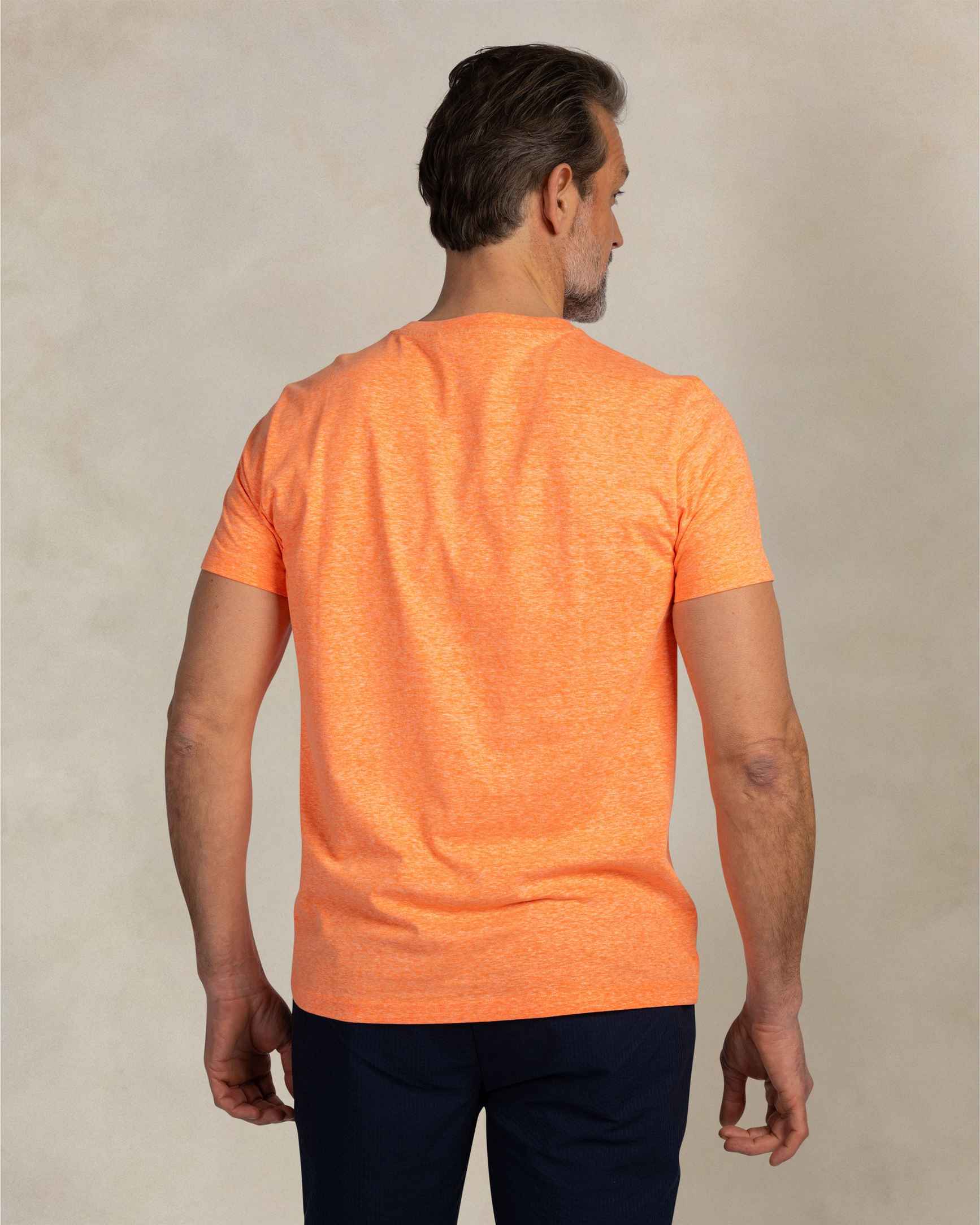 NZA 26CN720FM T-Shirt - Orange / Print - Bild 4 NZA 26CN720FM T-Shirt - Orange / Print - Bild 4