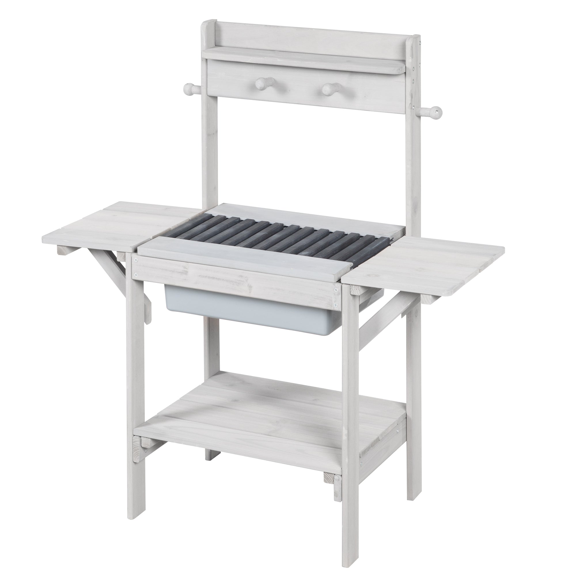 Roba 456036GA Matschküche 'BBQ' grau – Outdoor + - Bild 1 Roba 456036GA Matschküche 'BBQ' grau – Outdoor + - grau - Outdoor + - Produktbild 1