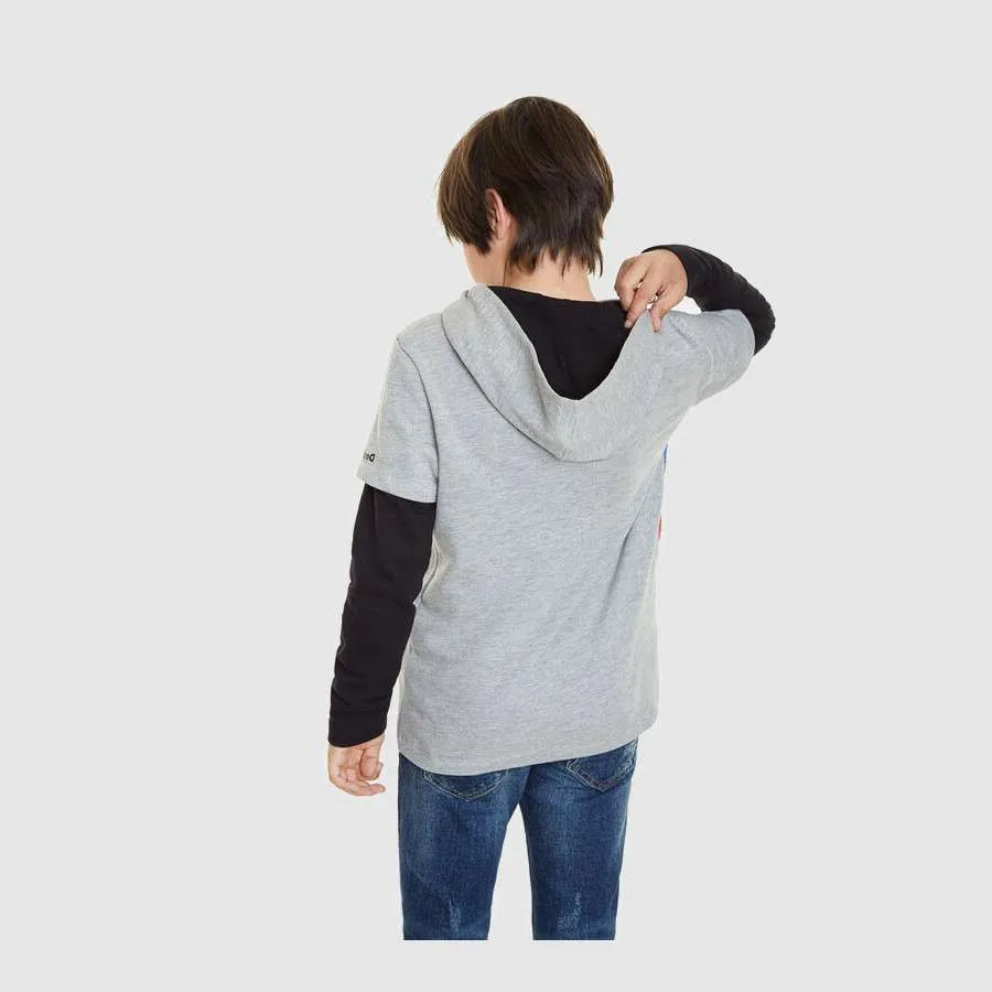 Desigual Jungen Pullover „Moore“ - Grau 20SBSK05 Desigual Jungen Pullover „Moore“ - Grau 20SBSK05