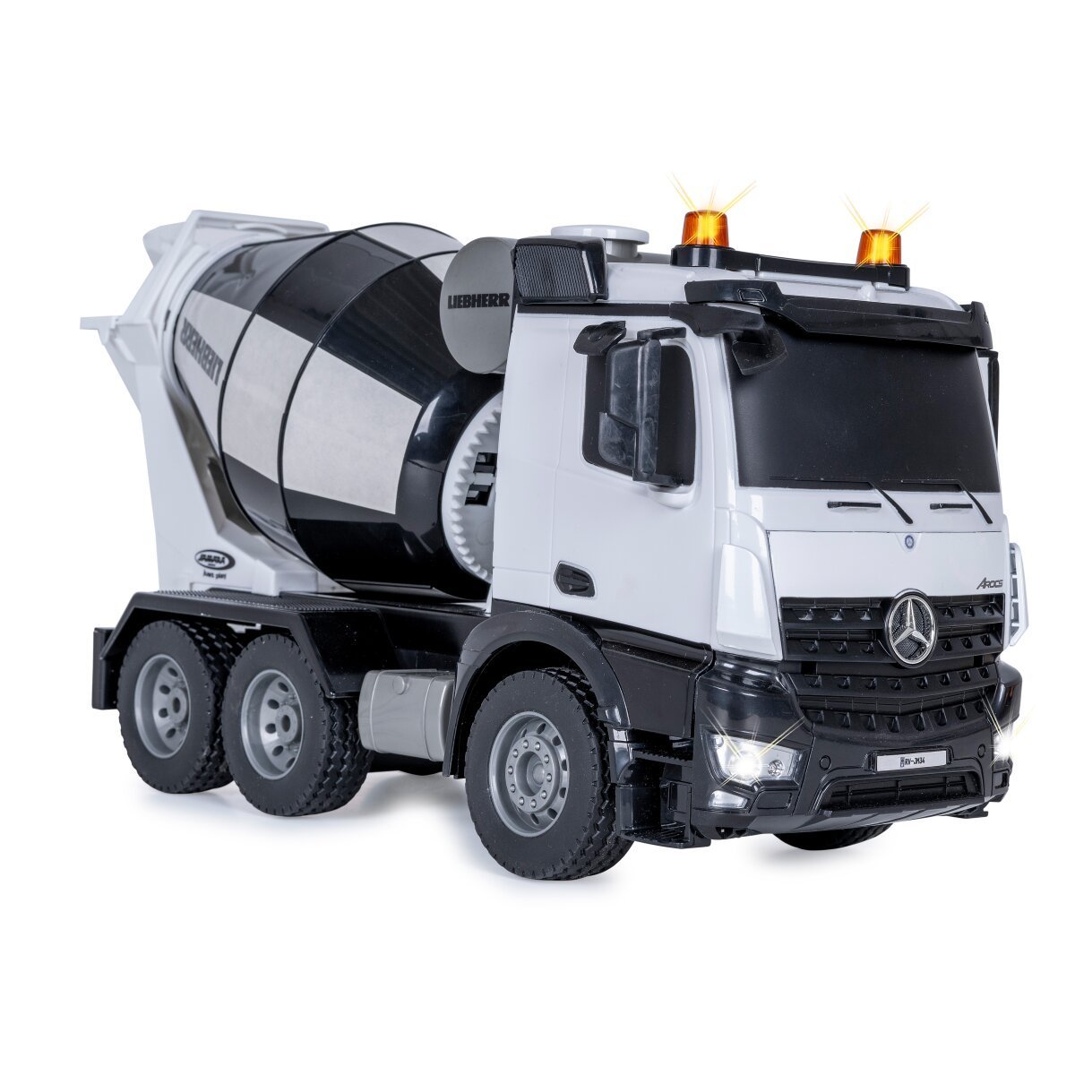 JAMARA Fahrmischer Mercedes-Benz Arocs Liebherr 1:20 2,4GHz ab 6 Jahren JAMARA Fahrmischer Mercedes-Benz Arocs Liebherr 1:20 2,4GHz ab 6 Jahren