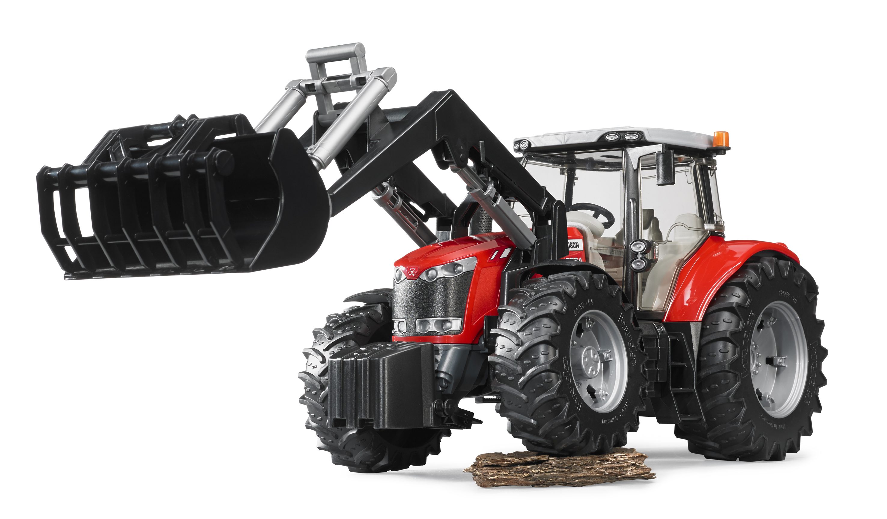 BRUDER 03047 - Massey Ferguson 7624 mit Frontlader - Bild 4 BRUDER 03047 - Massey Ferguson 7624 mit Frontlader - Bild 4