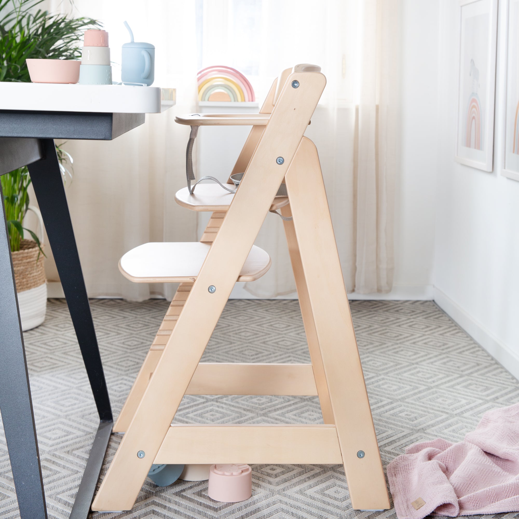 Roba 7562N Treppenhochstuhl natur lackiert - Produktbild 6