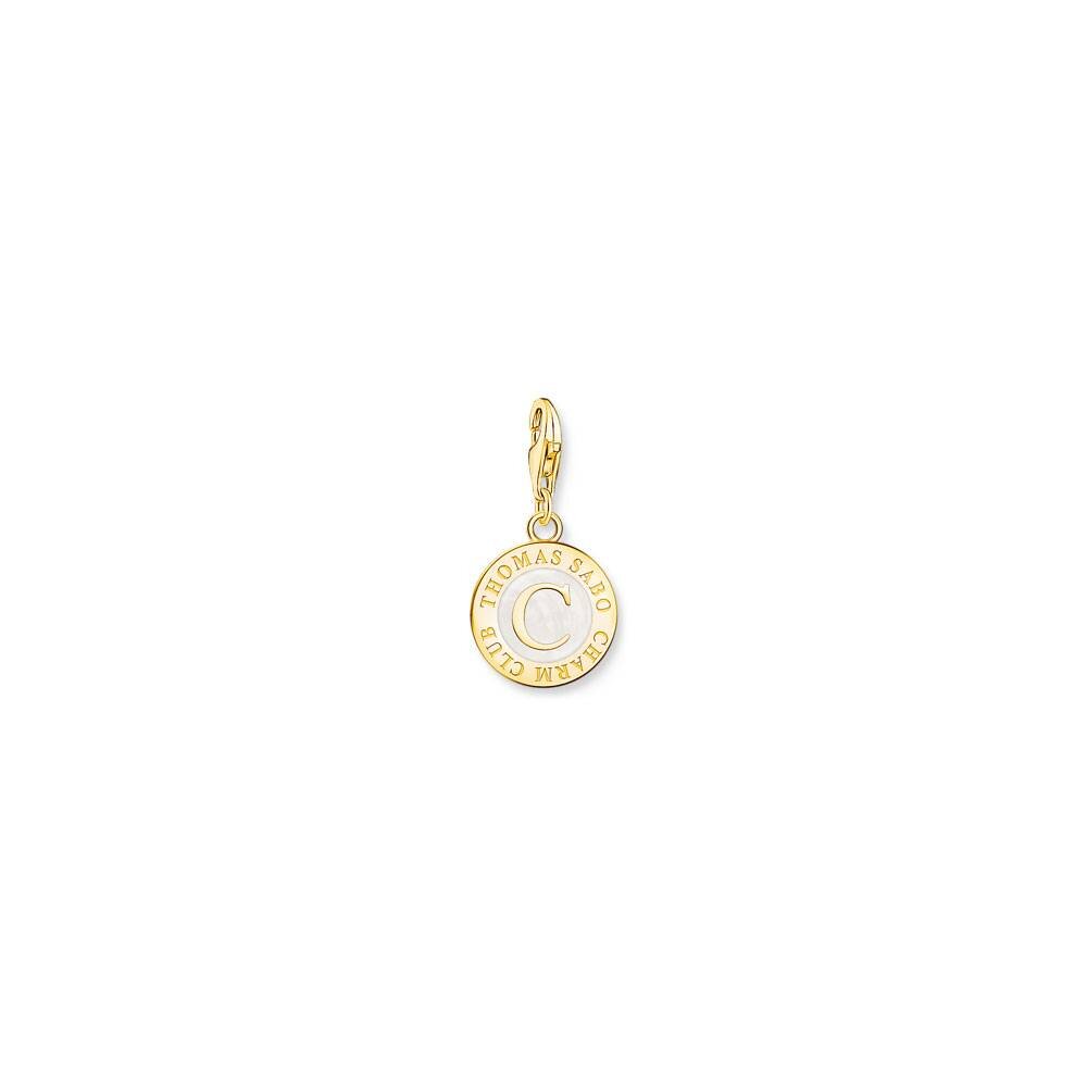 Thomas Sabo Anhänger Charmista Coin Whgo 2095-427-14 Zubehor, Ohrring, Schmuck, Medaillon, Anhänger