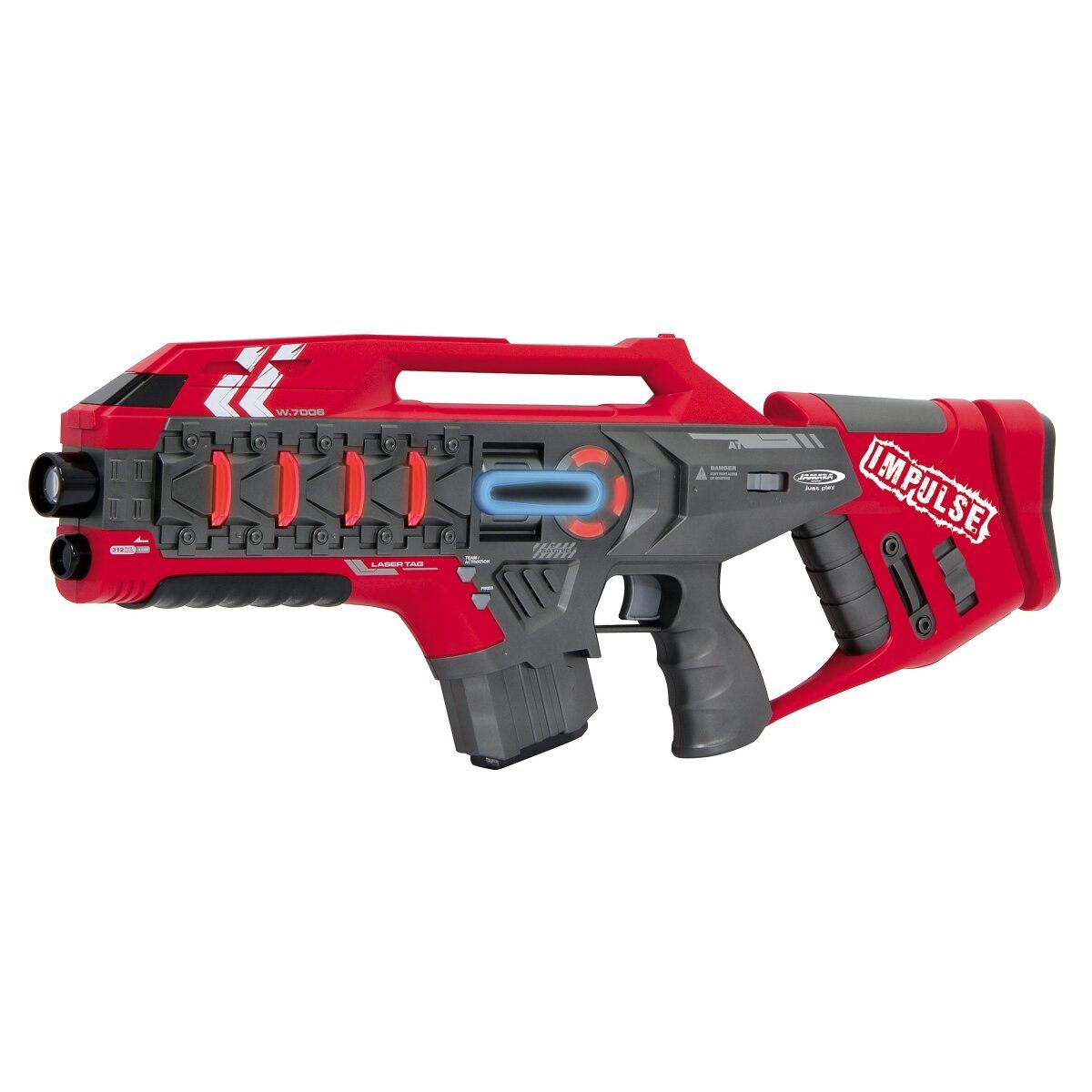 JAMARA Impulse Laser Gun Rifle Set gelb/rot ab 8 Jahren